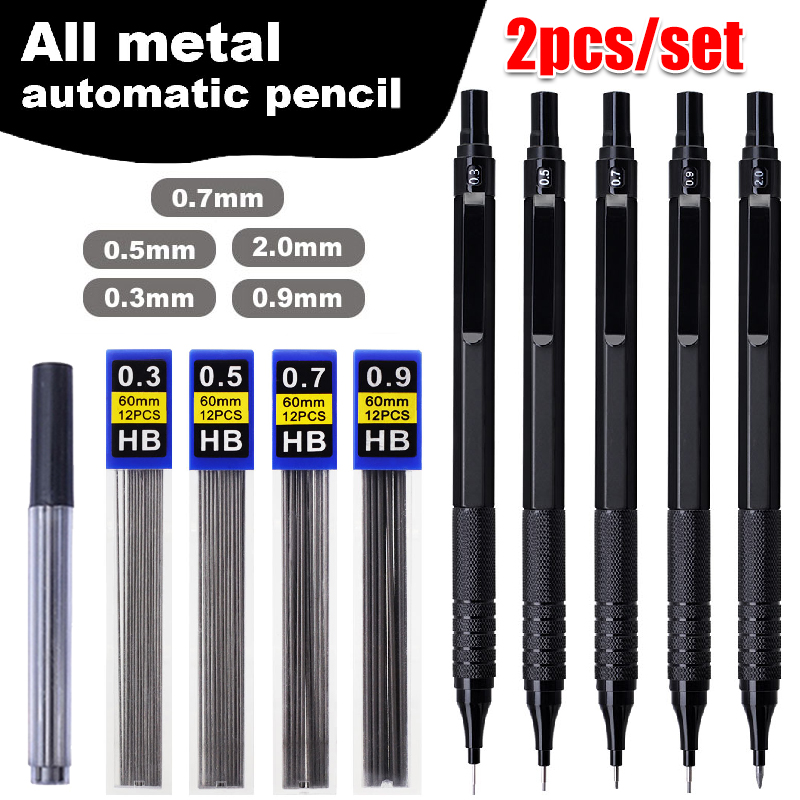 Mechanical Pencil 0.3 - Juego de Lápices Mecánicos de Metal