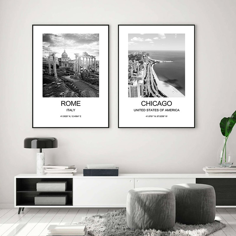 Póster de ciudad de Nueva York - Ink Blotter Paper reseña y precio