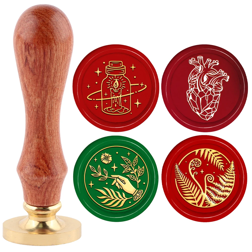 Juego de Sellos de Cera, 1 Cab - Wax Seal Stamp Set reseña y precio