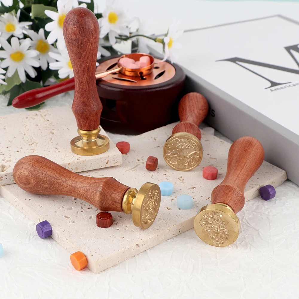 Juego de Sellos de Cera, 1 Cab - Wax Seal Stamp Set reseña y precio